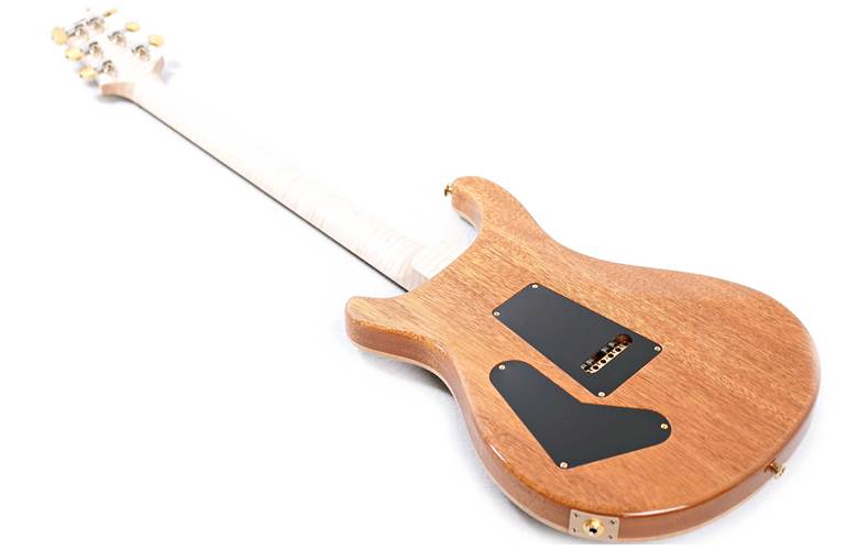 PRS Wood Library guitarguitar Exclusive Run Custom 24-08 Flame Maple Neck Red to Grey Black Fade #0350993 PRS Wood Library guitarguitar Exclusive Run Custom 24-08 Flame Maple Neck Red to Grey Black Fade #0350993