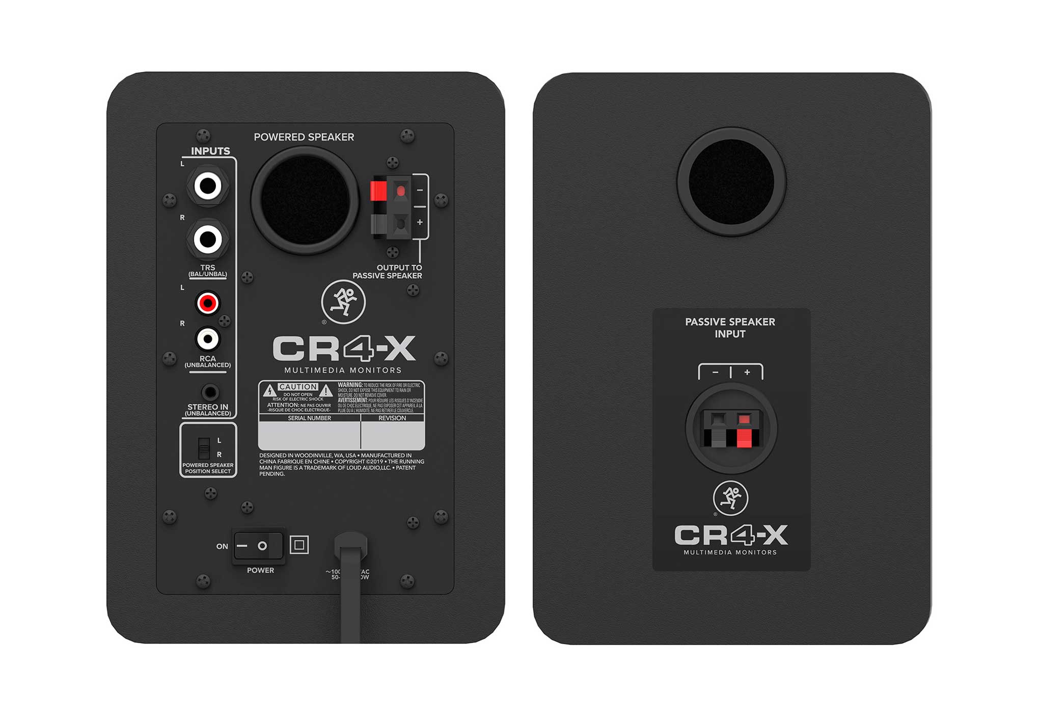 Mackie CR4-X 4 Inch Multimedia Monitors
