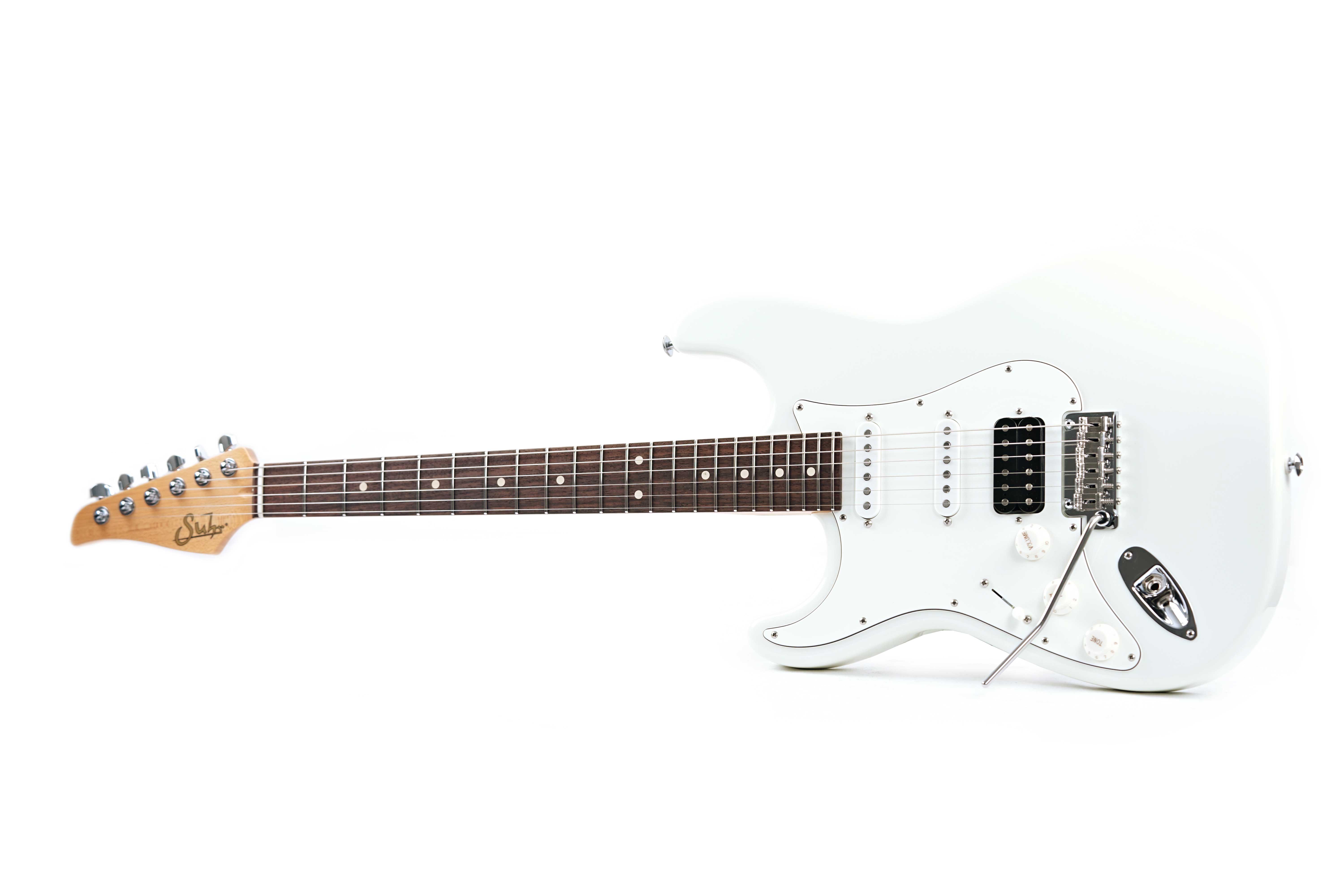 Suhr Classic S Olympic White Rosewood Fingerboard HSS SSCII Left Handed