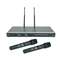 Chord NU20 Dual UHF Wireless Mic Systems Front View