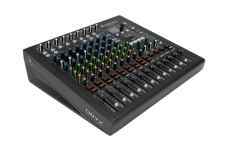 Mackie Onyx12 12-Channel Premium Analog Mixer with Multitrack USB Mackie Onyx12 12-Channel Premium Analog Mixer with Multitrack USB