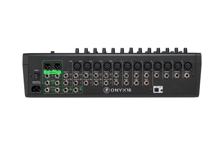 Mackie Onyx16 16-Channel Premium Analog Mixer with Multitrack USB Mackie Onyx16 16-Channel Premium Analog Mixer with Multitrack USB
