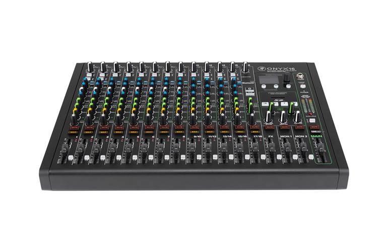 Mackie Onyx16 16-Channel Premium Analog Mixer with Multitrack USB Mackie Onyx16 16-Channel Premium Analog Mixer with Multitrack USB
