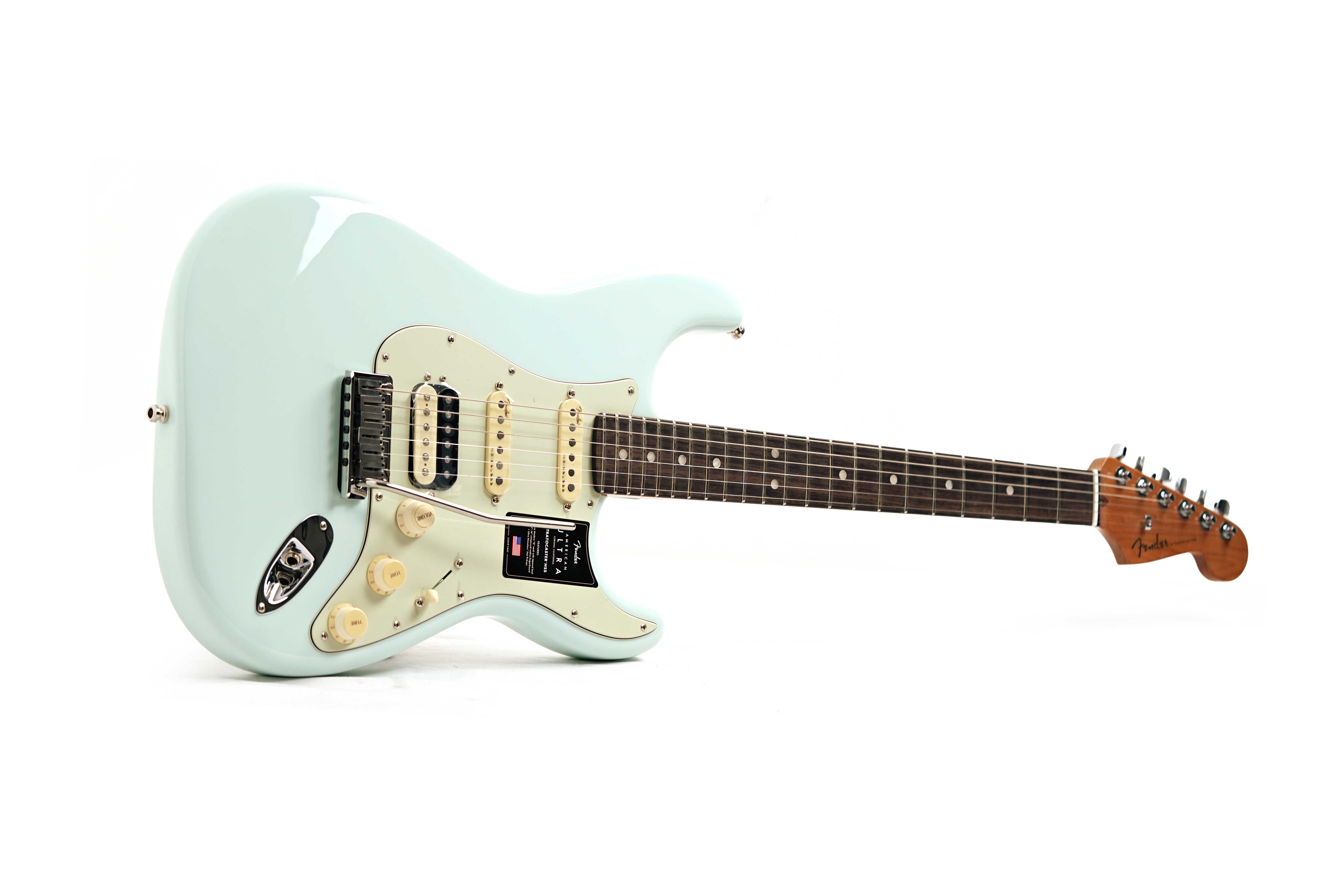Fender guitarguitar Exclusive American Ultra Stratocaster HSS Sonic Blue (Nearly New) #US23056740