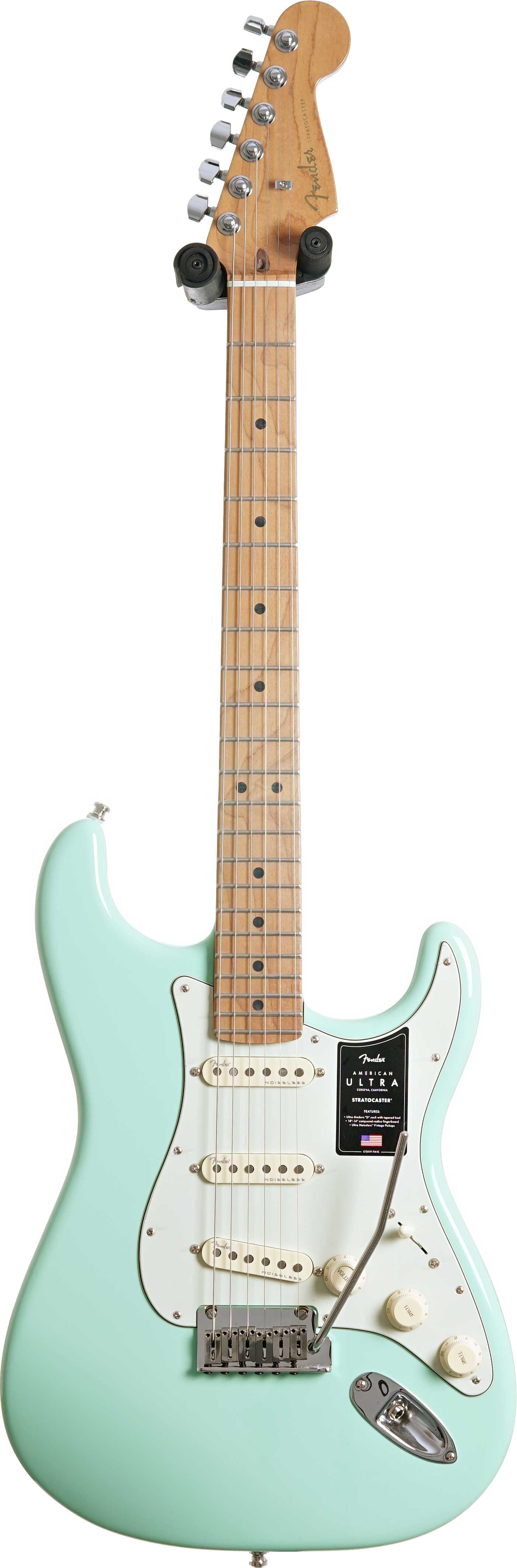 人気正規店新品 Fender　American Ultra Stratocaster HSS Maple Fingerboard Texas Tea 送料無料(沖縄、離島を除く) フェンダー