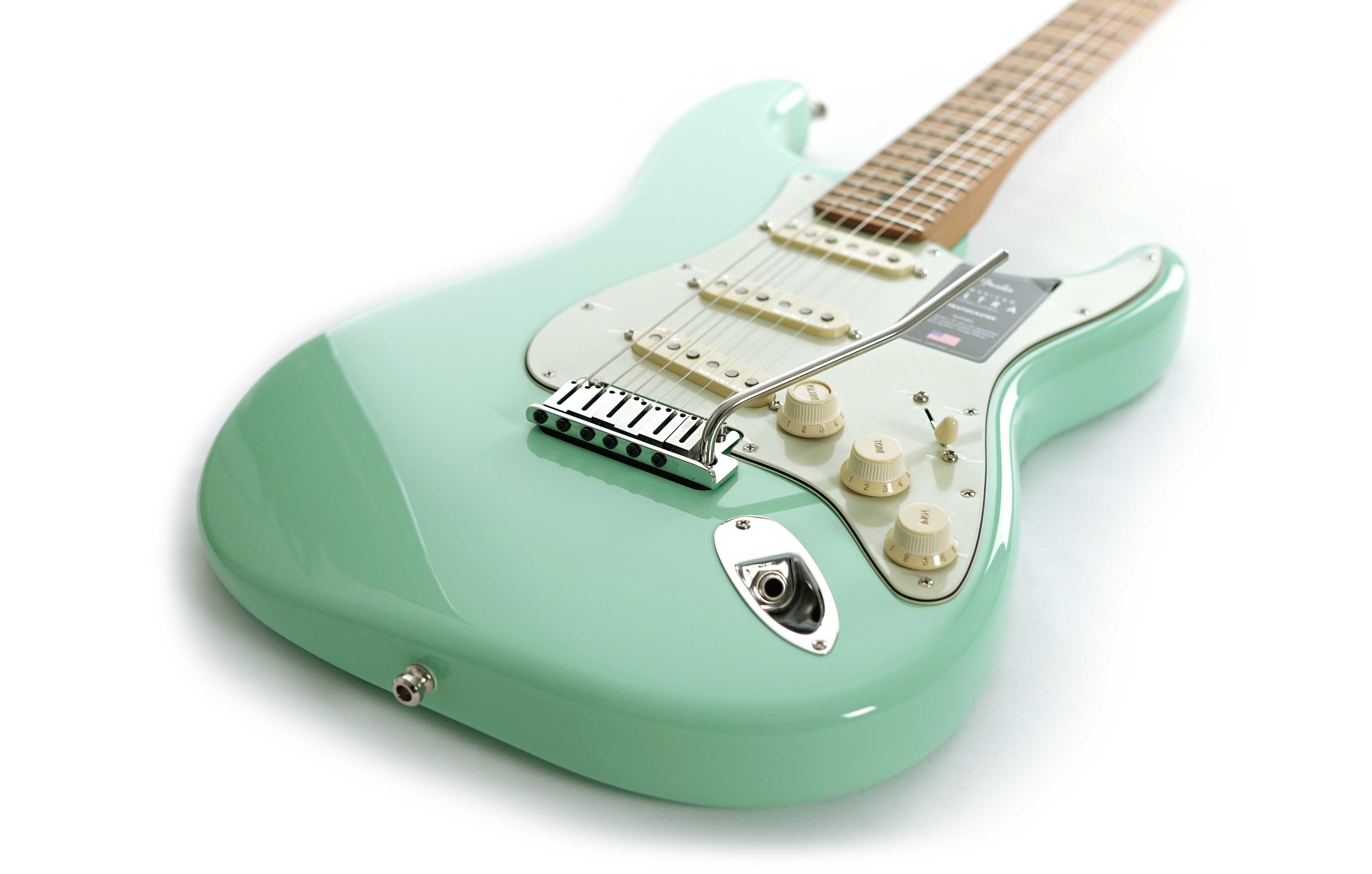 Fender guitarguitar Exclusive American Ultra Stratocaster Surf Green