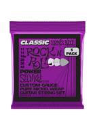 Ernie Ball Extra Slinky Classic Rock N Roll Pure Nickel Wrap Electric Guitar Strings 11-48 (3 Set Pack)