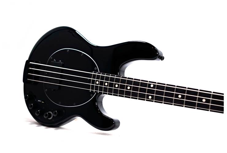 Music Man DarkRay 4 Obisidian Black Ebony Fingerboard #S12058 Music Man DarkRay 4 Obisidian Black Ebony Fingerboard #S12058
