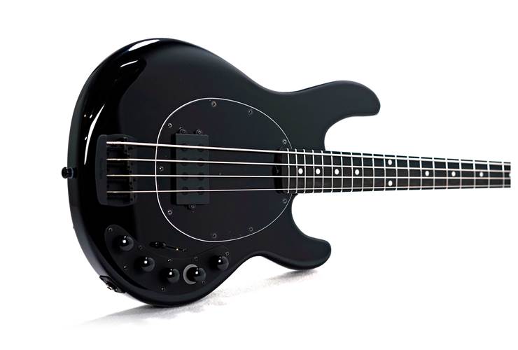 Music Man DarkRay 4 Obisidian Black Ebony Fingerboard #S12058 Music Man DarkRay 4 Obisidian Black Ebony Fingerboard #S12058