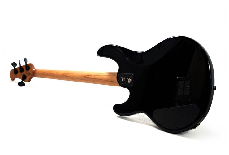 Music Man DarkRay 4 Obisidian Black Ebony Fingerboard #S12058 Music Man DarkRay 4 Obisidian Black Ebony Fingerboard #S12058