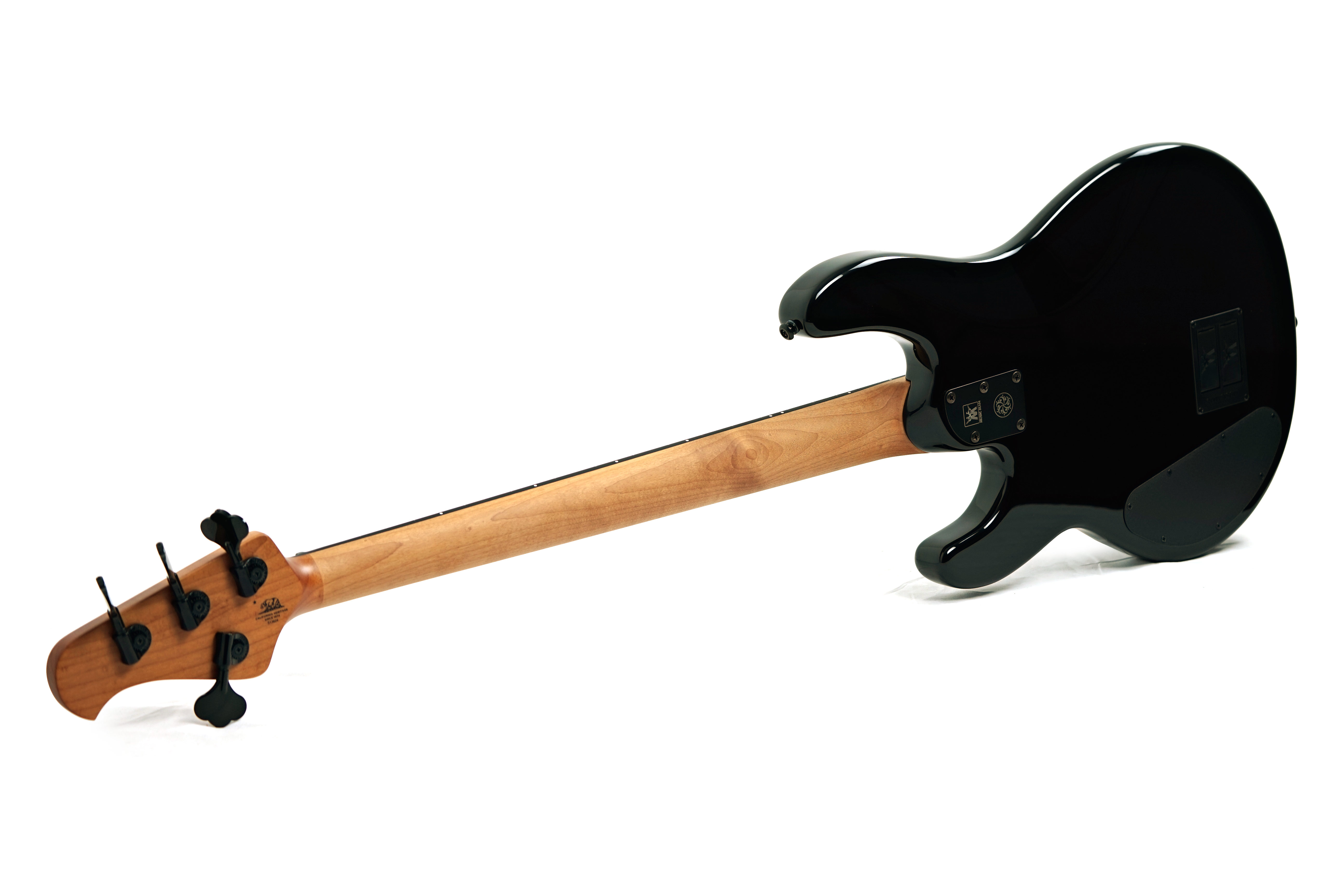 Music Man DarkRay 4 Obisidian Black Ebony Fingerboard #S13624