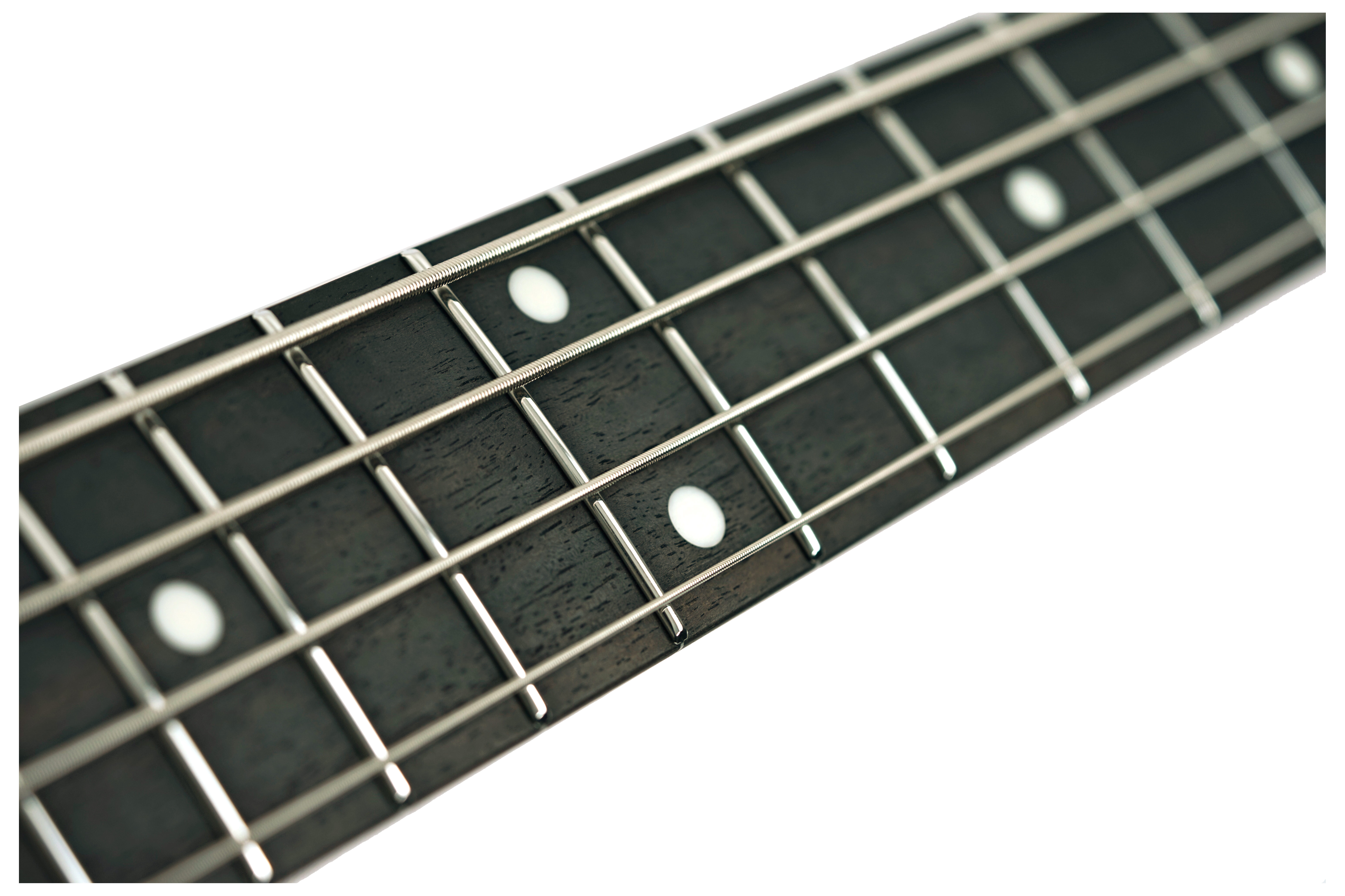 Music Man DarkRay 4 Obisidian Black Ebony Fingerboard #S13624
