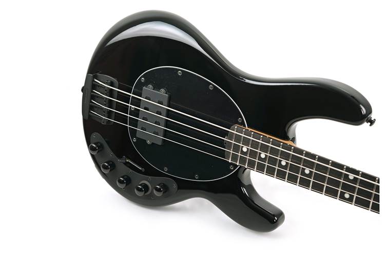 Music Man DarkRay 4 Obisidian Black Ebony Fingerboard Music Man DarkRay 4 Obisidian Black Ebony Fingerboard