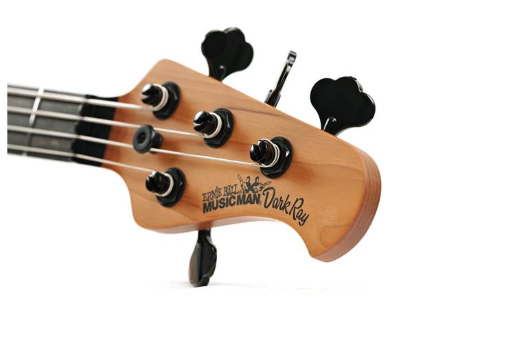 Music Man DarkRay 4 Obisidian Black Ebony Fingerboard Music Man DarkRay 4 Obisidian Black Ebony Fingerboard