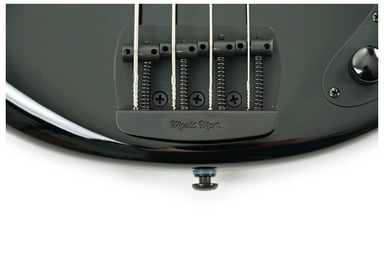 Music Man DarkRay 4 Obisidian Black Ebony Fingerboard Music Man DarkRay 4 Obisidian Black Ebony Fingerboard