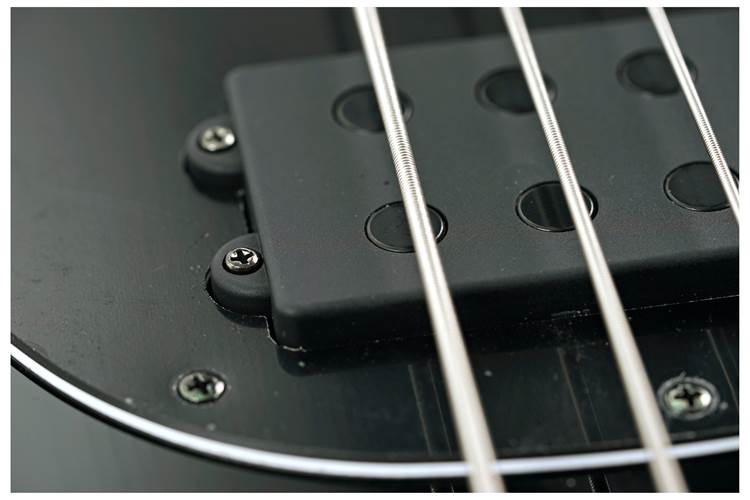 Music Man DarkRay 4 Obisidian Black Ebony Fingerboard Music Man DarkRay 4 Obisidian Black Ebony Fingerboard