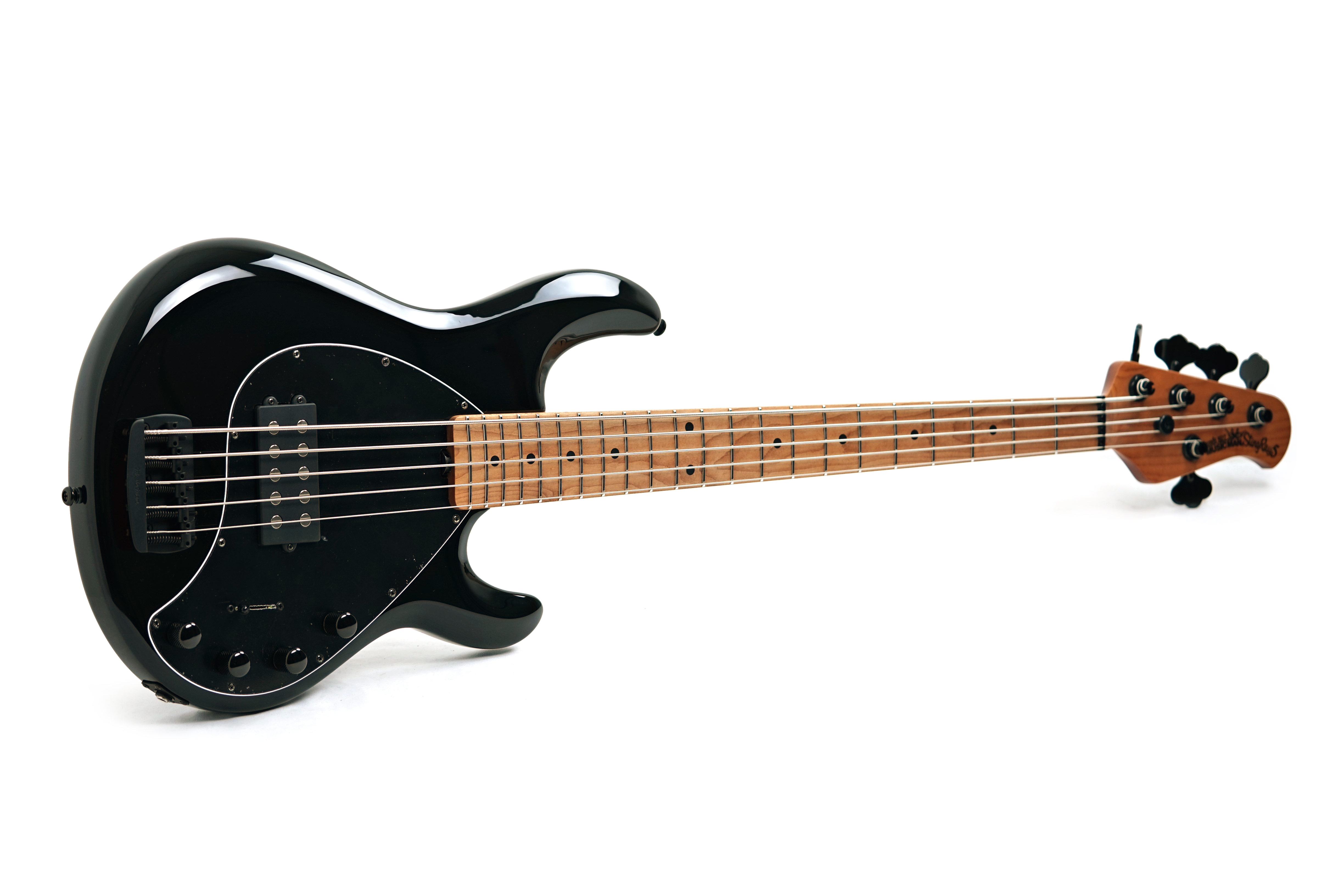 Music Man Stingray Special 5 Black Maple Fingerboard #K07076
