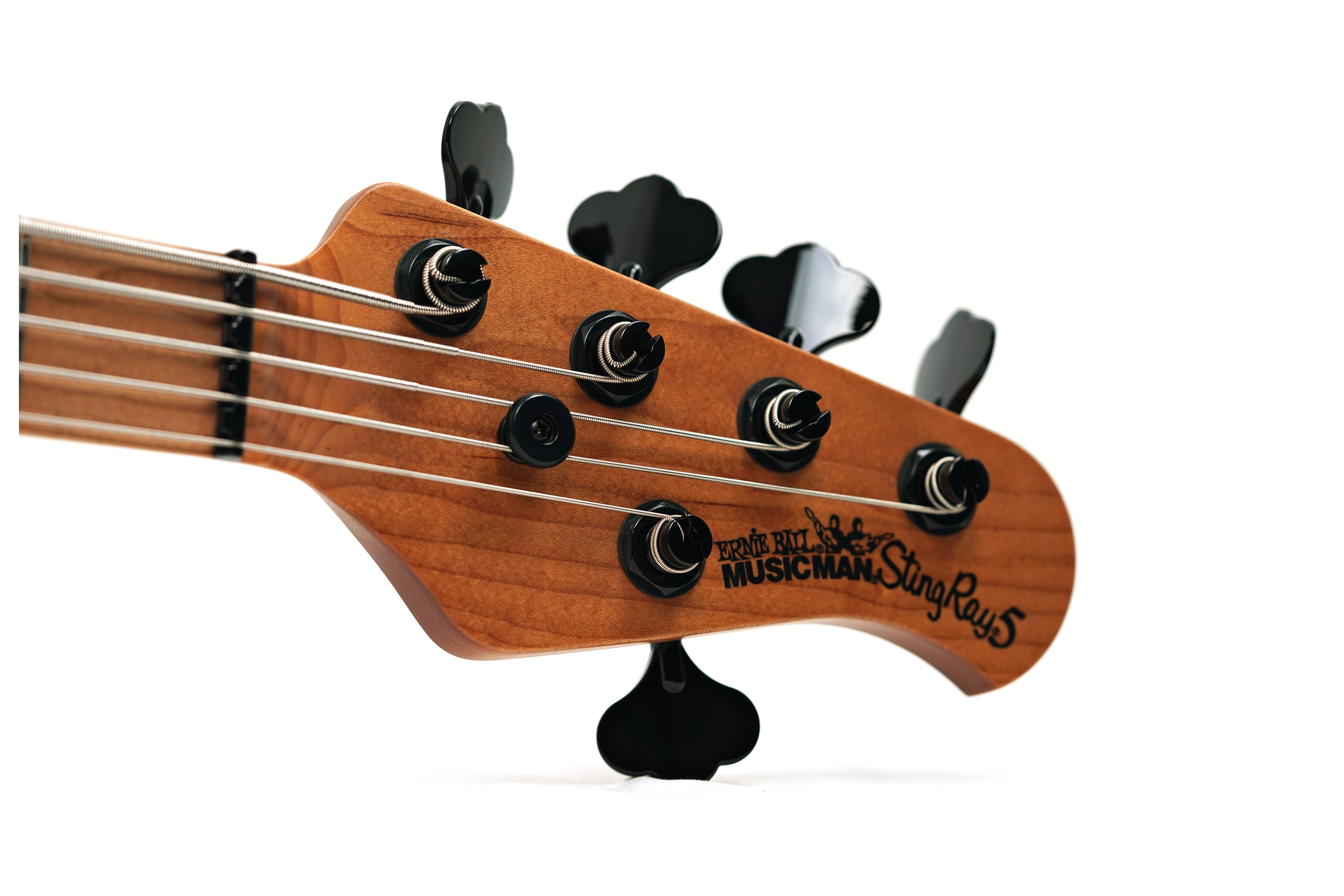 Music Man Stingray Special 5 Black Maple Fingerboard #K07076