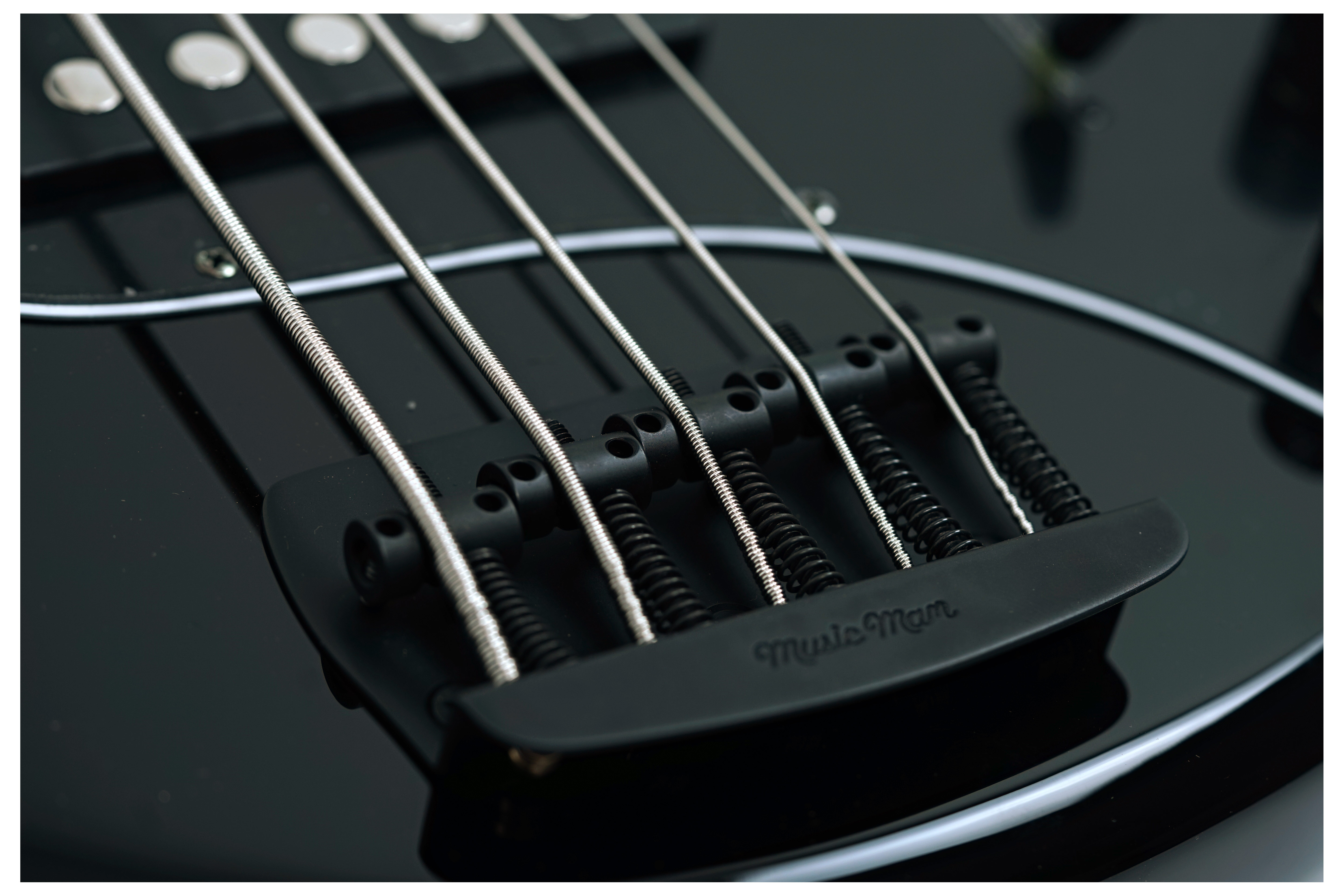 Music Man Stingray Special 5 Black Maple Fingerboard #K07076