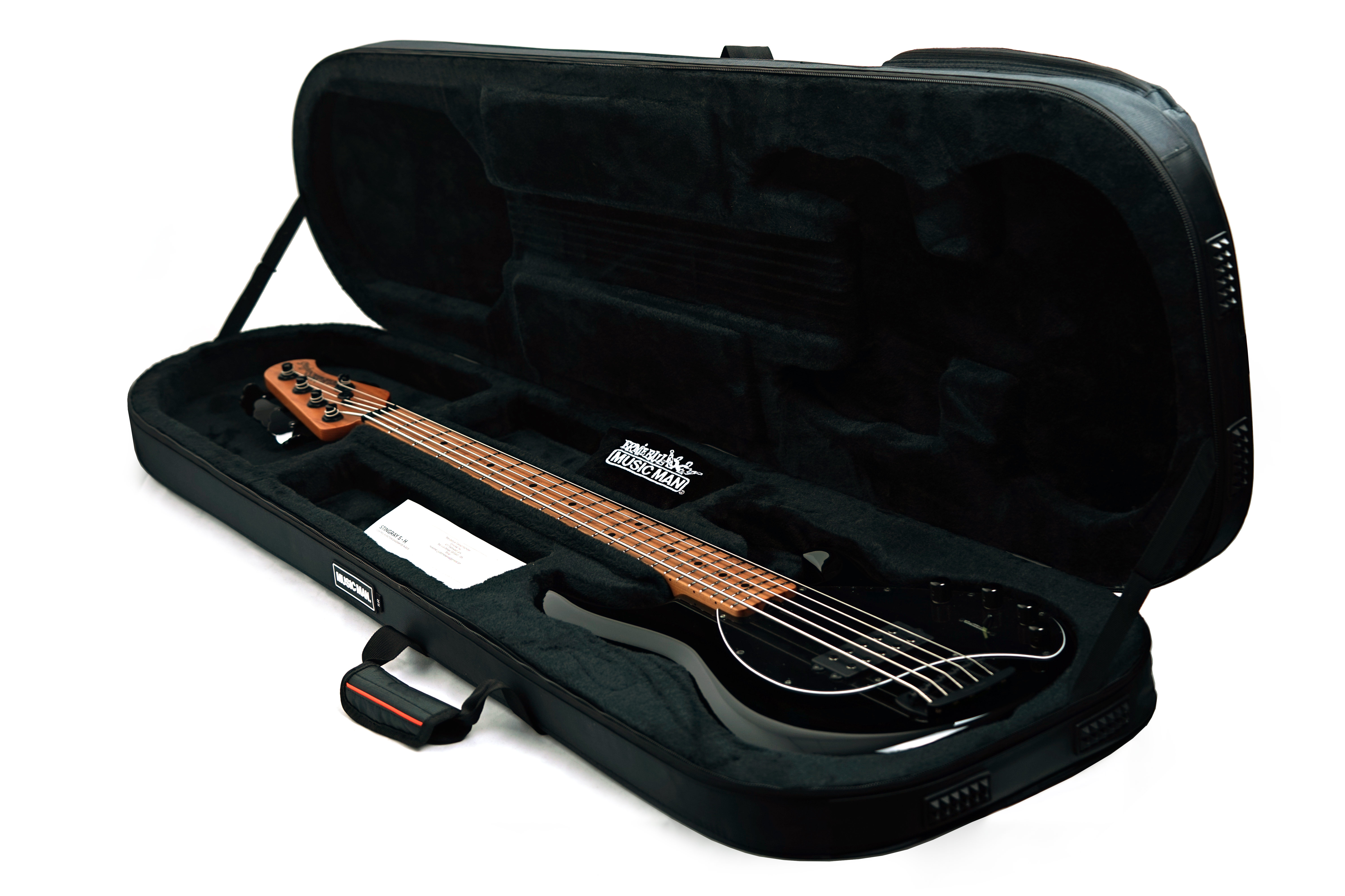 Music Man Stingray Special 5 Black Maple Fingerboard #K07076