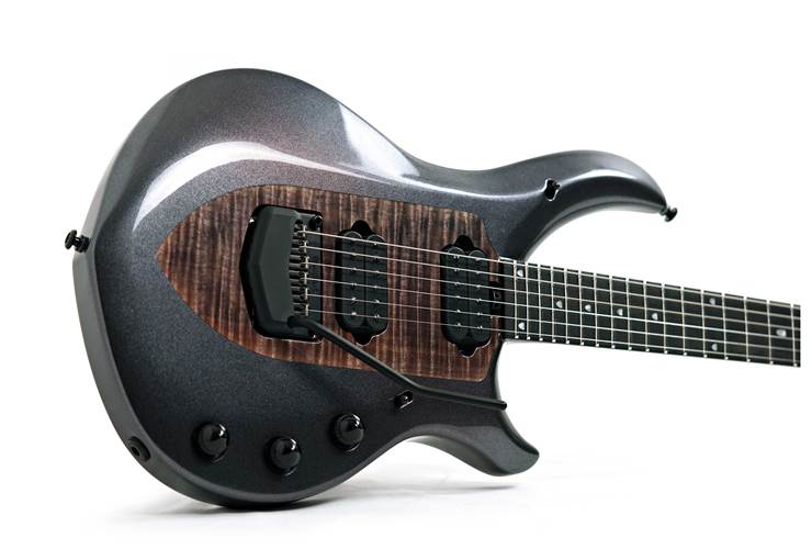 Music Man Majesty Smoked Pearl Ebony Fingerboard #M019688 Music Man Majesty Smoked Pearl Ebony Fingerboard #M019688