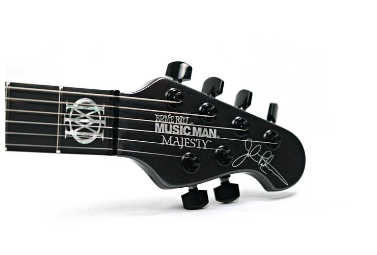 Music Man Majesty Smoked Pearl Ebony Fingerboard #M019688 Music Man Majesty Smoked Pearl Ebony Fingerboard #M019688