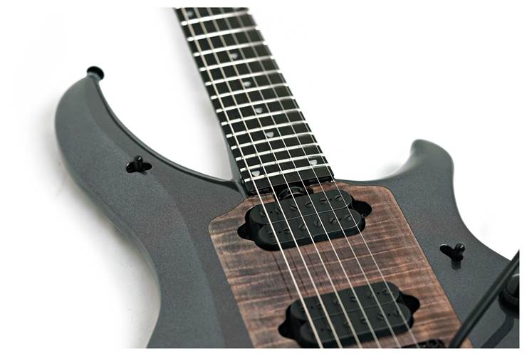 Music Man Majesty Smoked Pearl Ebony Fingerboard #M019688 Music Man Majesty Smoked Pearl Ebony Fingerboard #M019688