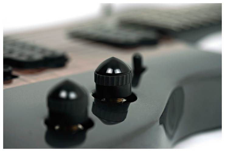 Music Man Majesty Smoked Pearl Ebony Fingerboard #M019688 Music Man Majesty Smoked Pearl Ebony Fingerboard #M019688