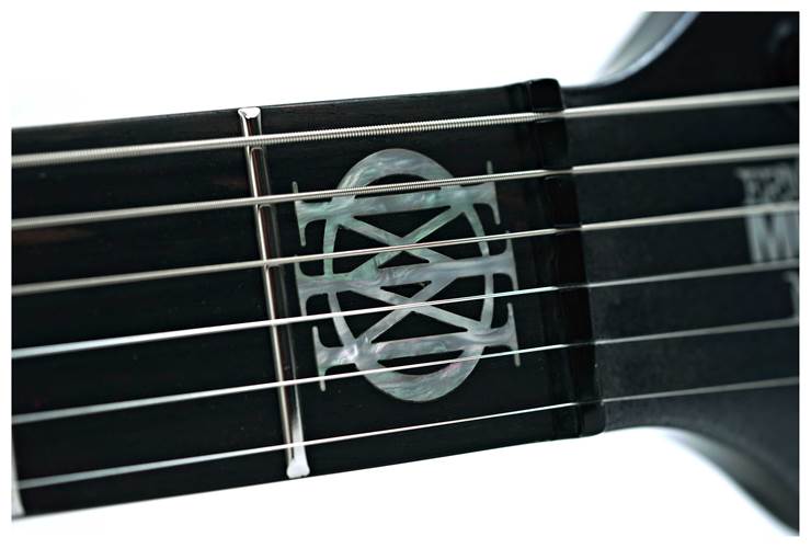 Music Man Majesty Smoked Pearl Ebony Fingerboard #M019688 Music Man Majesty Smoked Pearl Ebony Fingerboard #M019688