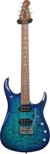 Music Man JP15 Cerulean Paradise Quilt Maple Fingerboard #H08438 Music Man JP15 Cerulean Paradise Quilt Maple Fingerboard #H08438