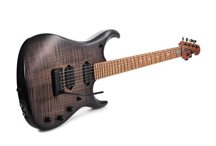 Music Man JP15 Trans Black Flame Maple Fingerboard #H09807 Music Man JP15 Trans Black Flame Maple Fingerboard #H09807