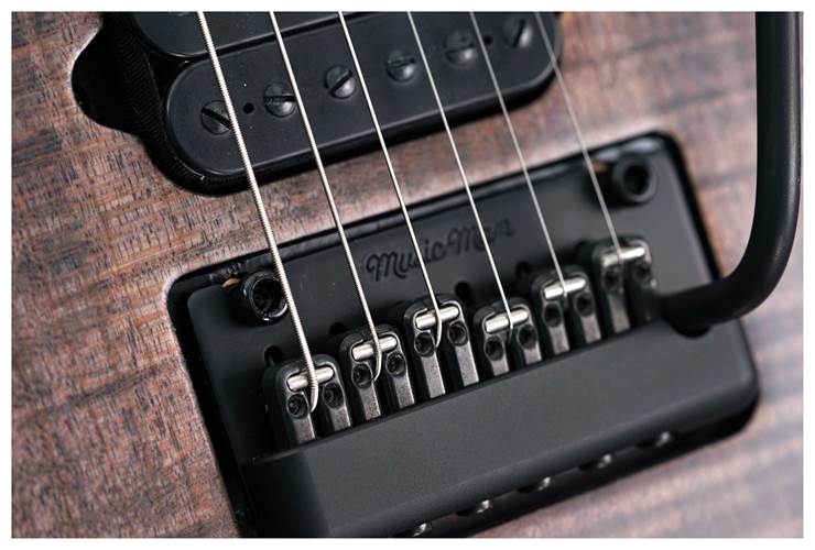 Music Man JP15 Trans Black Flame Maple Fingerboard #H09807 Music Man JP15 Trans Black Flame Maple Fingerboard #H09807
