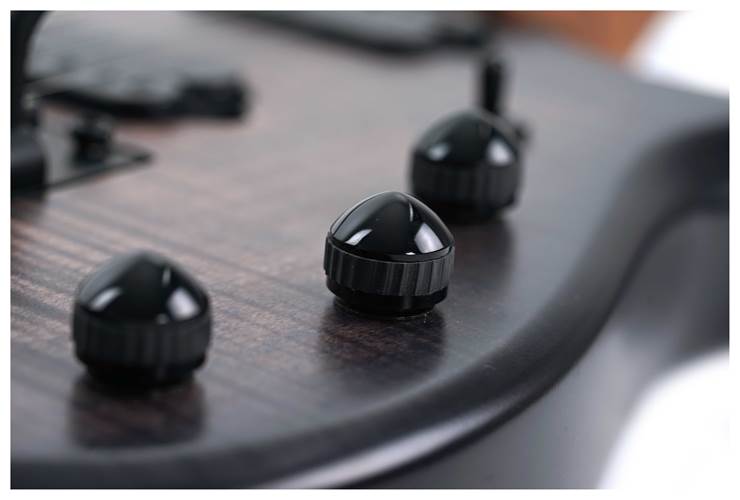 Music Man JP15 Trans Black Flame Maple Fingerboard #H09807 Music Man JP15 Trans Black Flame Maple Fingerboard #H09807