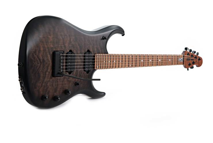 Music Man JP15 Trans Black Quilt Maple Fingerboard #H06308 Music Man JP15 Trans Black Quilt Maple Fingerboard #H06308