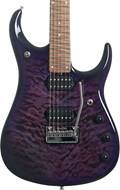 Music Man JP15 Purple Nebula Quilt Maple Fingerboard #H08272