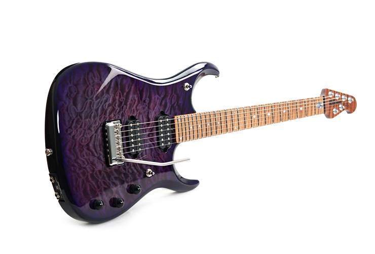 Music Man JP15 Purple Nebula Quilt Maple Fingerboard #H08272 Music Man JP15 Purple Nebula Quilt Maple Fingerboard #H08272
