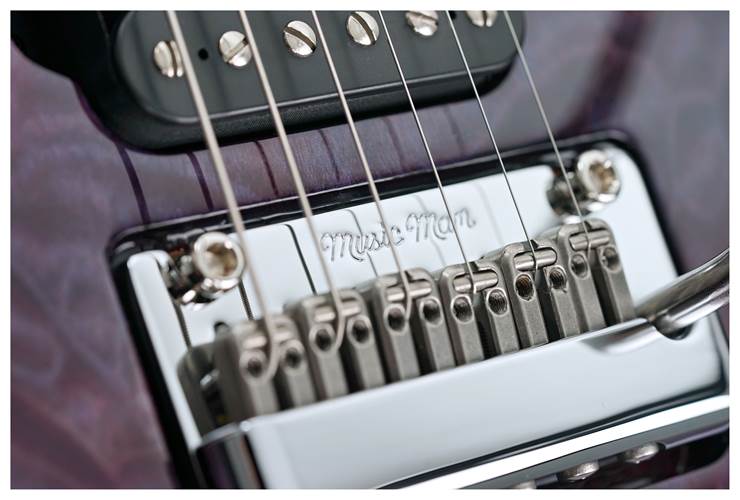 Music Man JP15 Purple Nebula Quilt Maple Fingerboard #H08272 Music Man JP15 Purple Nebula Quilt Maple Fingerboard #H08272