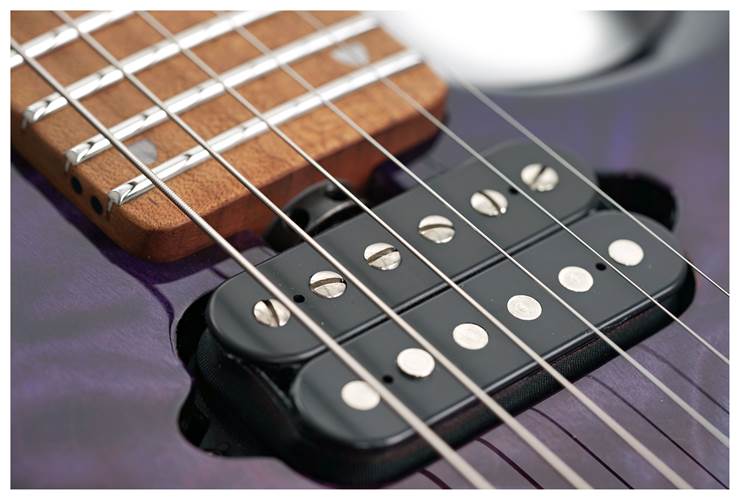 Music Man JP15 Purple Nebula Quilt Maple Fingerboard #H08272 Music Man JP15 Purple Nebula Quilt Maple Fingerboard #H08272