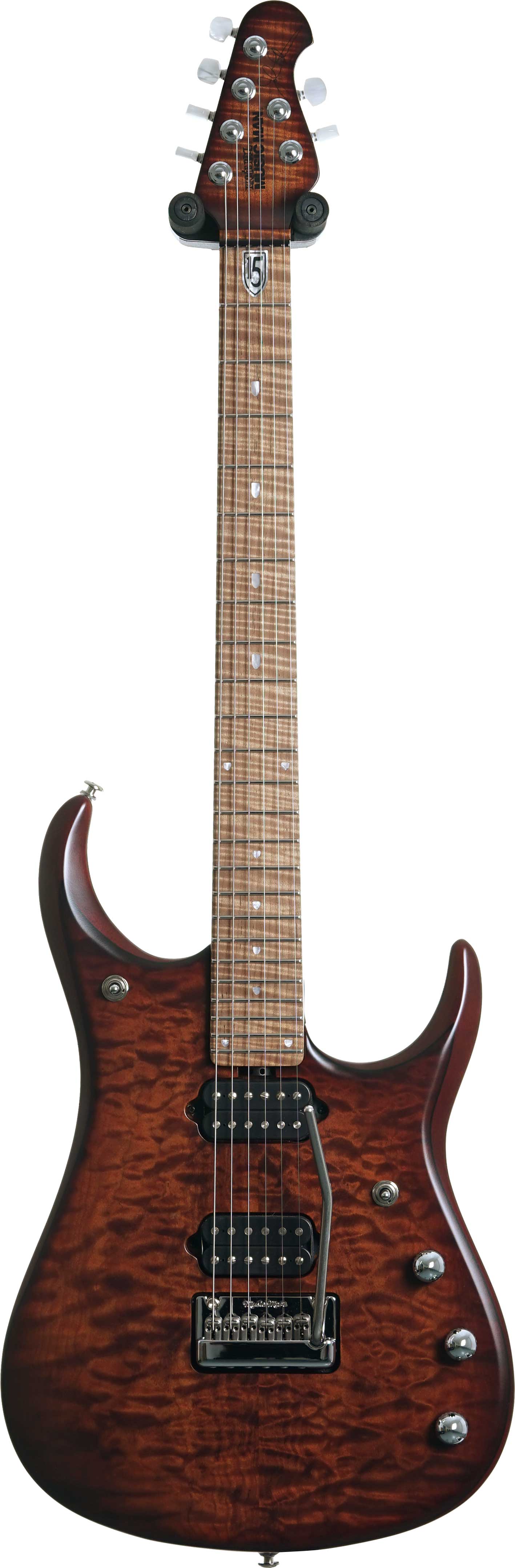 Music Man JP15 Sahara Burst Quilt Maple Fingerboard #H05791