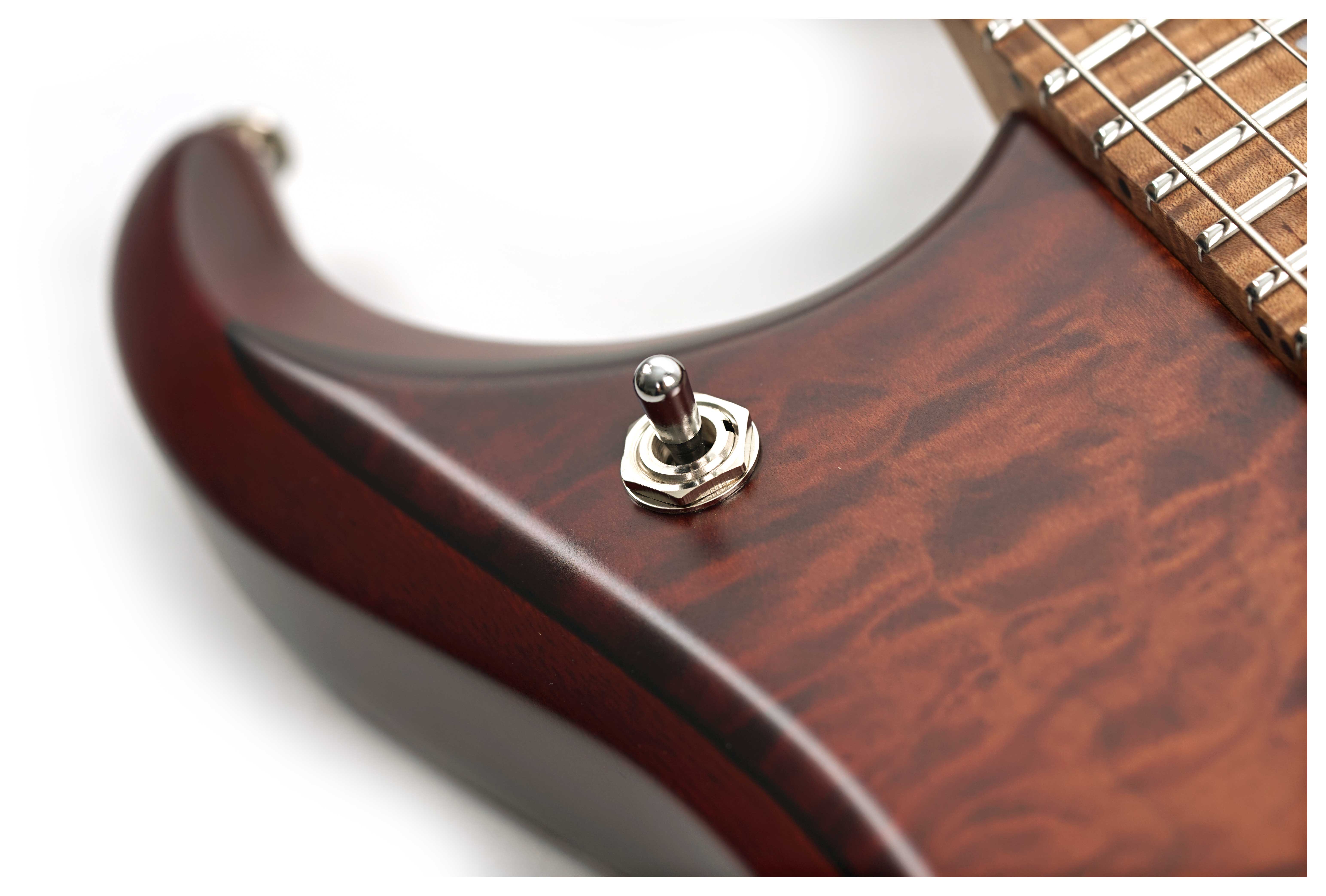 Music Man JP15 Sahara Burst Quilt Maple Fingerboard #H05791