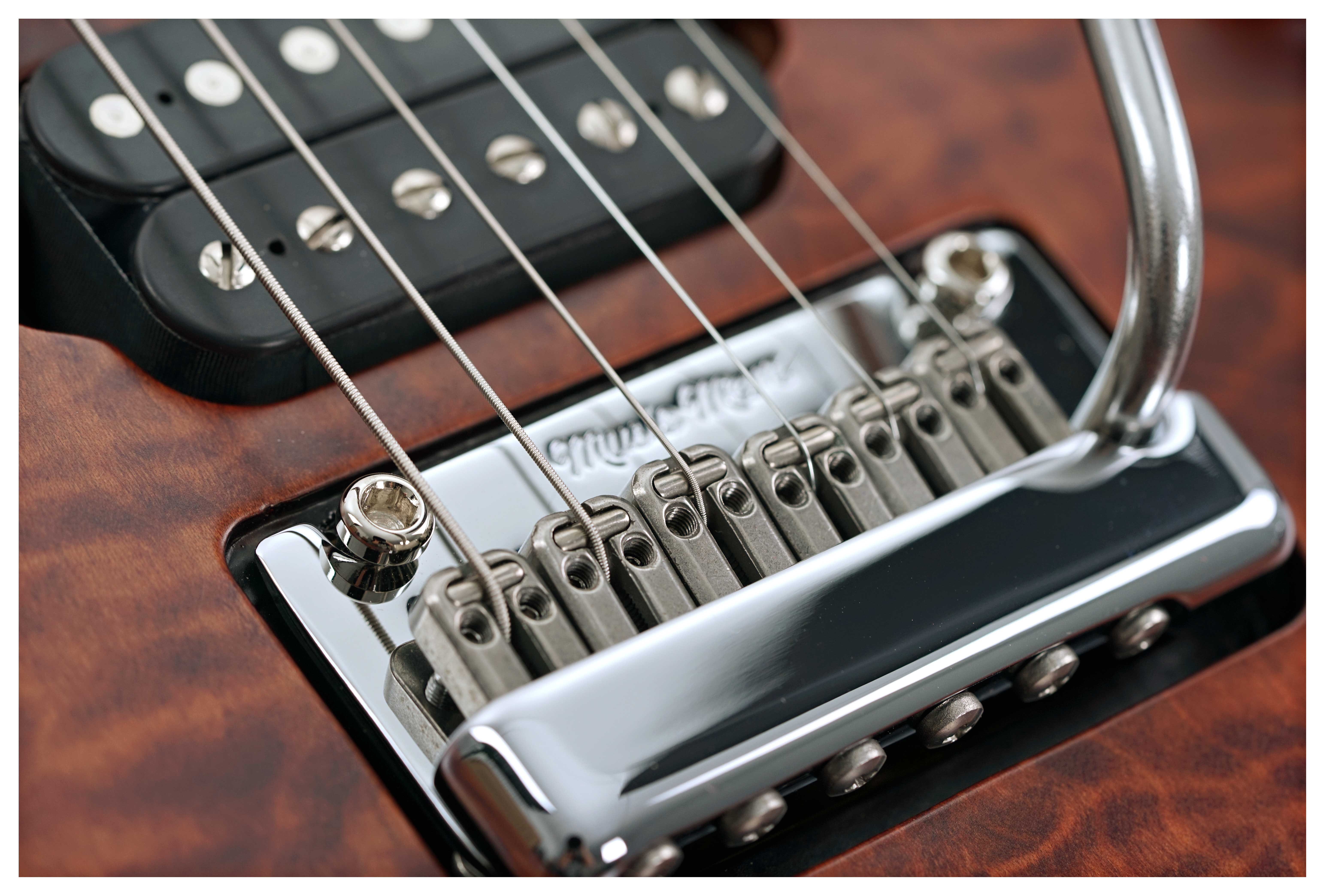 Music Man JP15 Sahara Burst Quilt Maple Fingerboard #H05791