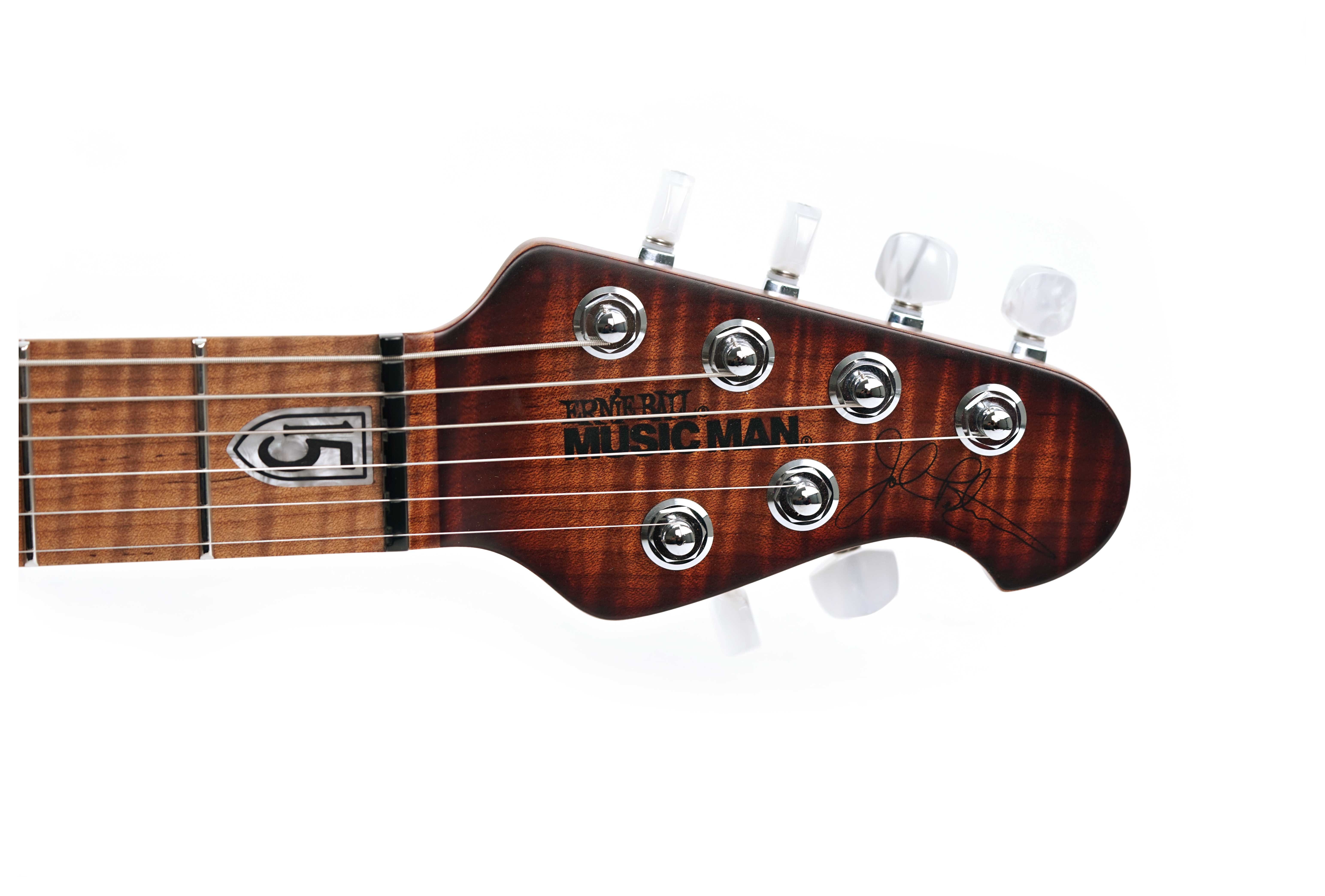Music Man JP15 Sahara Burst Quilt Maple Fingerboard #H05791