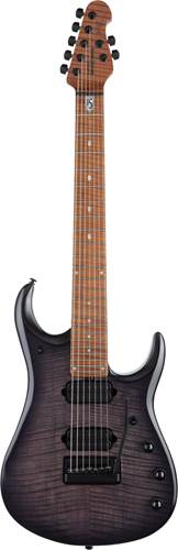 Music Man JP15 7 String Trans Black Flame Maple Fingerboard Music Man JP15 7 String Trans Black Flame Maple Fingerboard