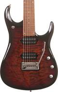 Music Man JP15 7 String Tiger Eye Quilt Maple Fingerboard #K07447