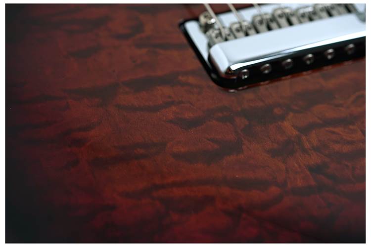 Music Man JP15 7 String Tiger Eye Quilt Maple Fingerboard #K07447 Music Man JP15 7 String Tiger Eye Quilt Maple Fingerboard #K07447