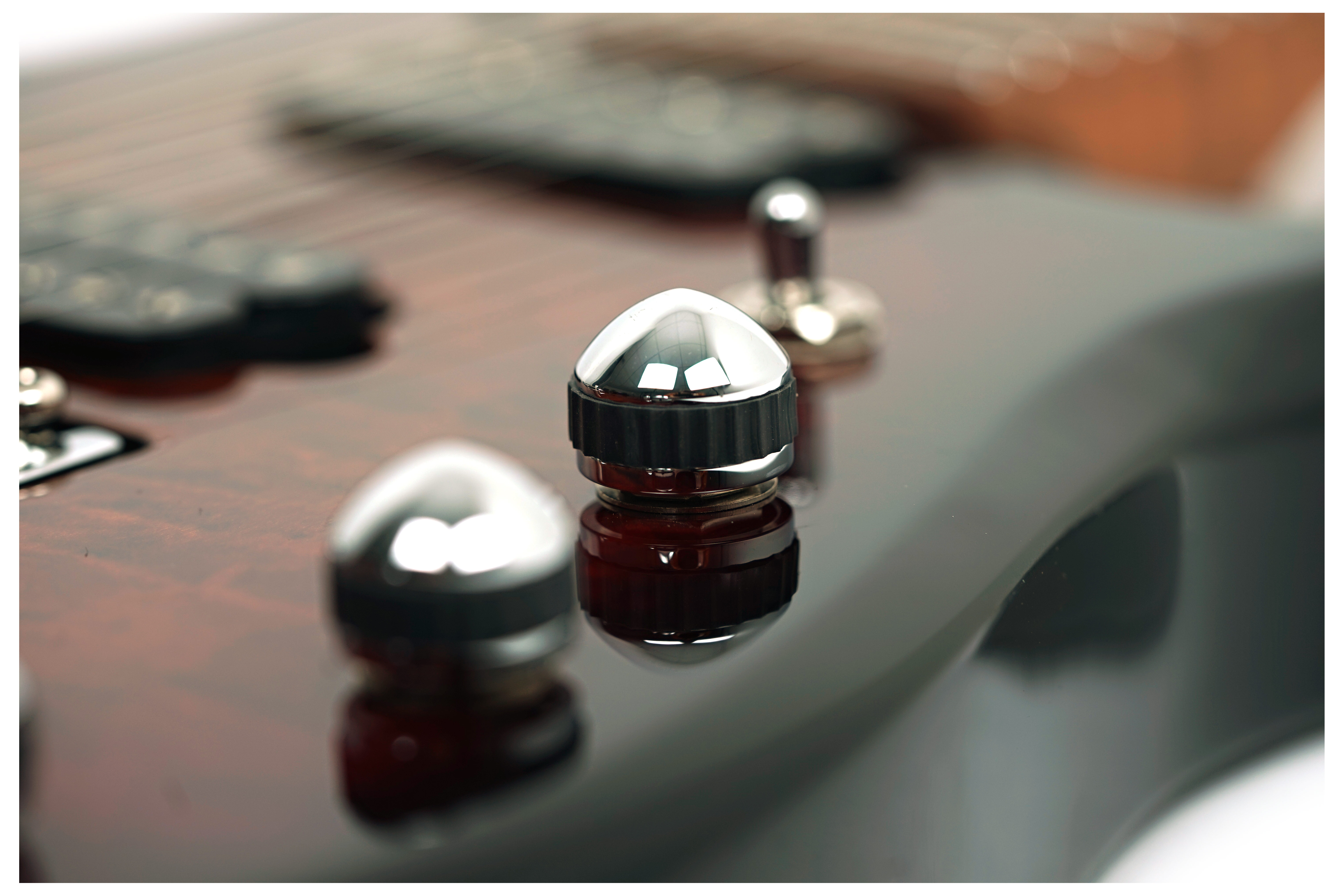 Music Man JP15 7 String Tiger Eye Quilt Maple Fingerboard #K07447