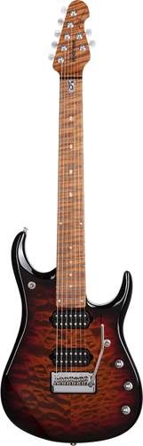 Music Man JP15 7 String Tiger Eye Quilt Maple Fingerboard Music Man JP15 7 String Tiger Eye Quilt Maple Fingerboard
