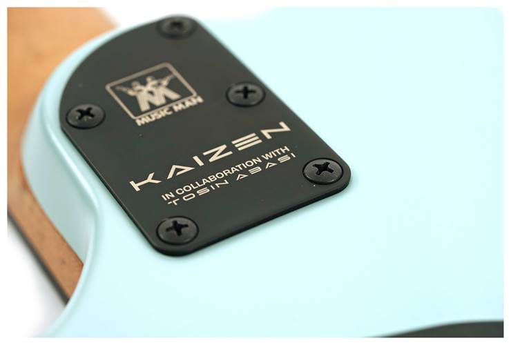 Music Man Limited Edition Kaizen 7 Mint Ebony Fingerboard #S09482 Music Man Limited Edition Kaizen 7 Mint Ebony Fingerboard #S09482