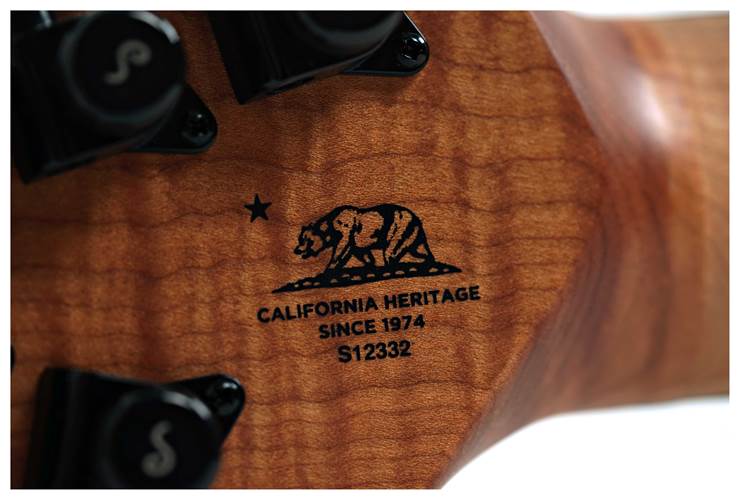 Music Man Cutlass HH Trem 7 Jason Richardson Burl Ebony Fingerboard #S12332 Music Man Cutlass HH Trem 7 Jason Richardson Burl Ebony Fingerboard #S12332