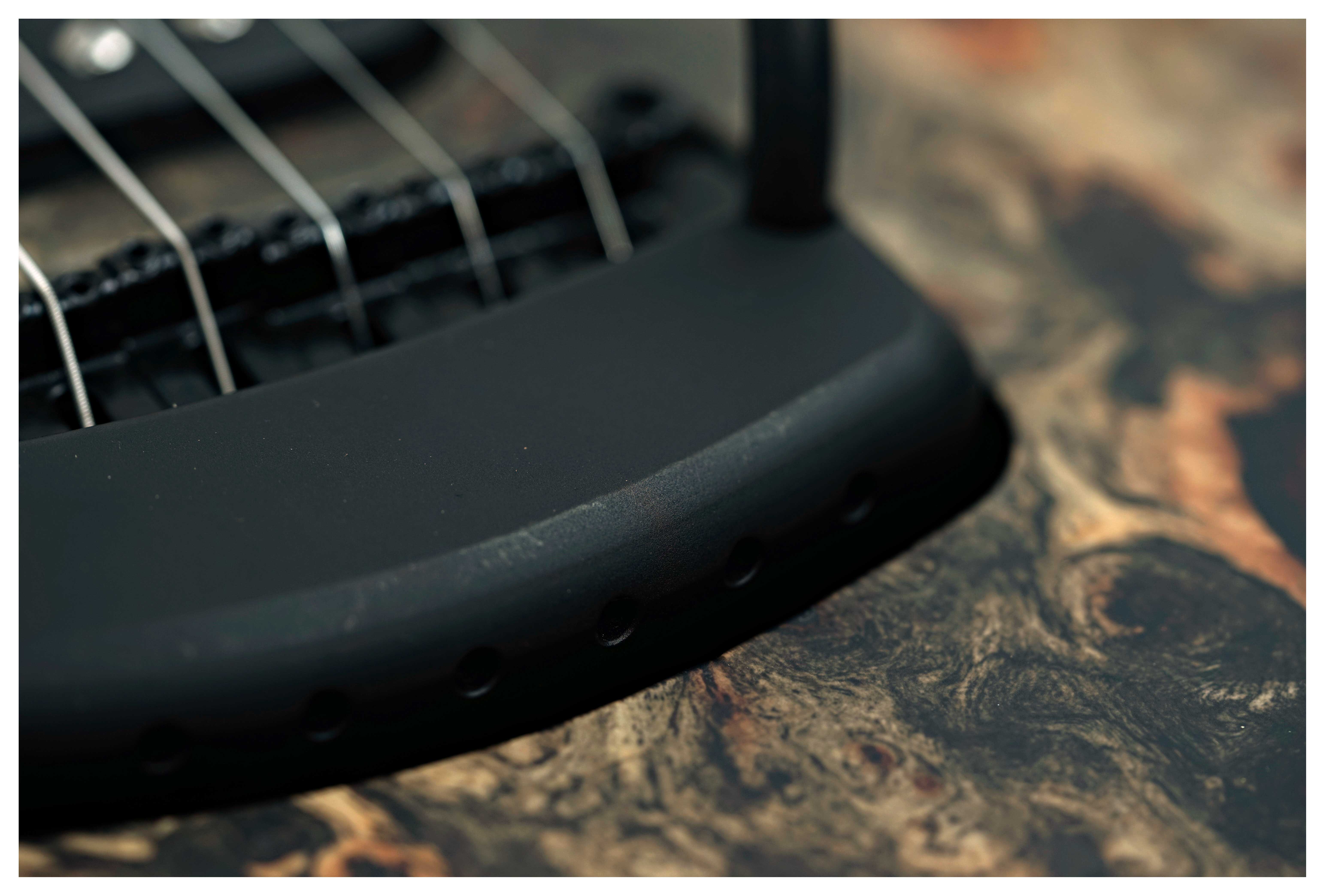 Music Man Cutlass HH Trem 7 Jason Richardson Burl Ebony Fingerboard #S12332